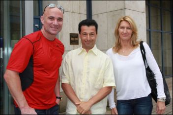 Andre Agassi & Steffi Graf